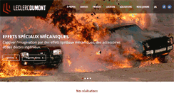 Desktop Screenshot of leclercdumont.com